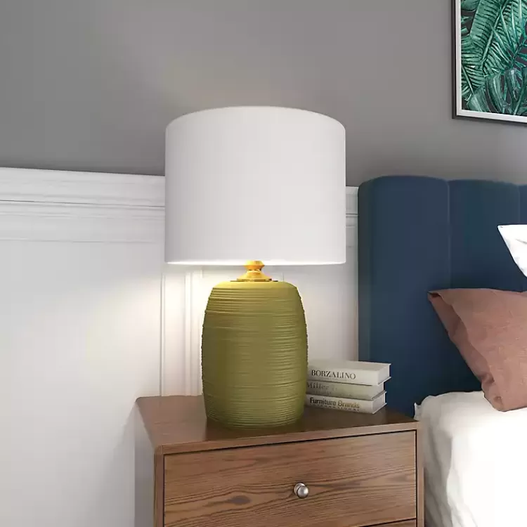 Green Glass Fiola Table Lamp>Kirklands Home Online