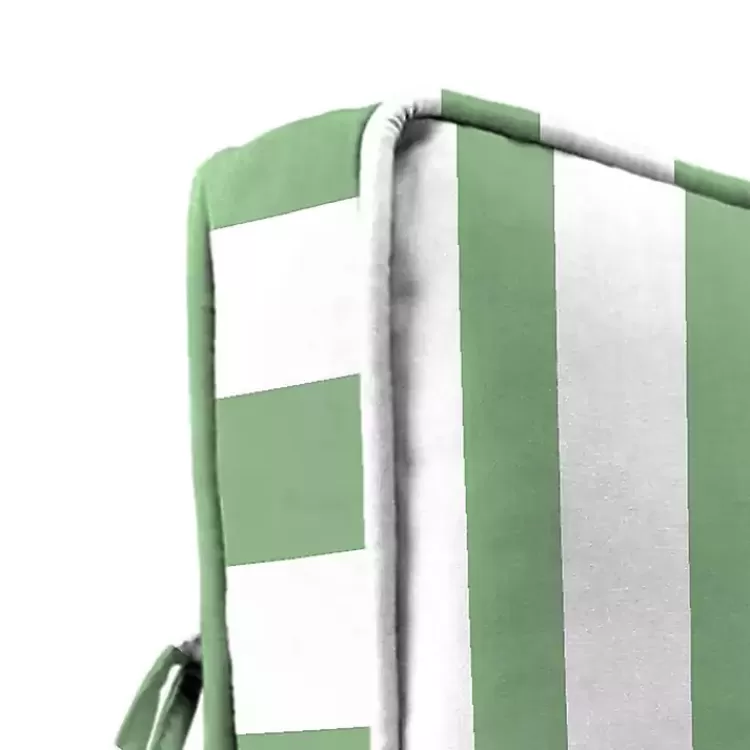 green_striped_outdoor_deep_seat_cushion_3.webp Green Striped Outdoor Deep Seat Cushion>Kirklands Home Clearance