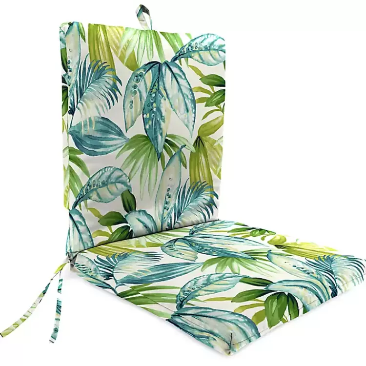 Green Tropics Outdoor Dining Chair Cushion>Kirklands Home Flash Sale