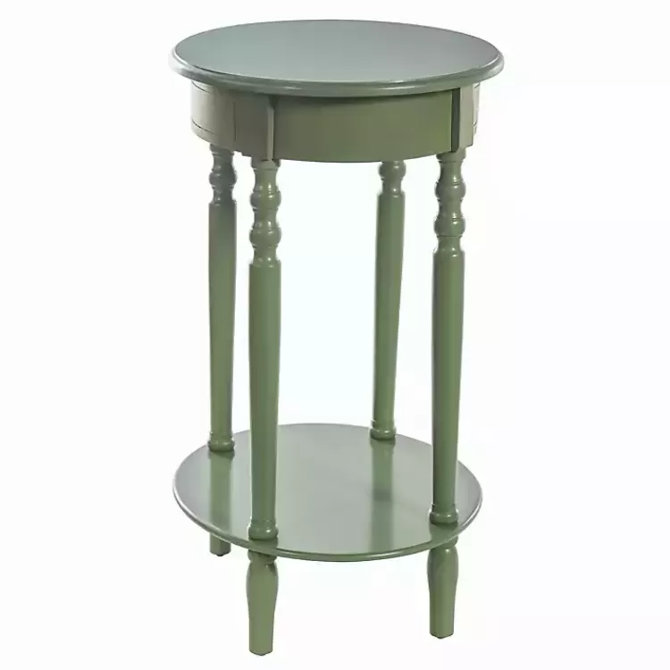 green_wood_oval_emily_accent_table_3.webp Wood Oval Emily Accent Table>Kirklands Home Discount