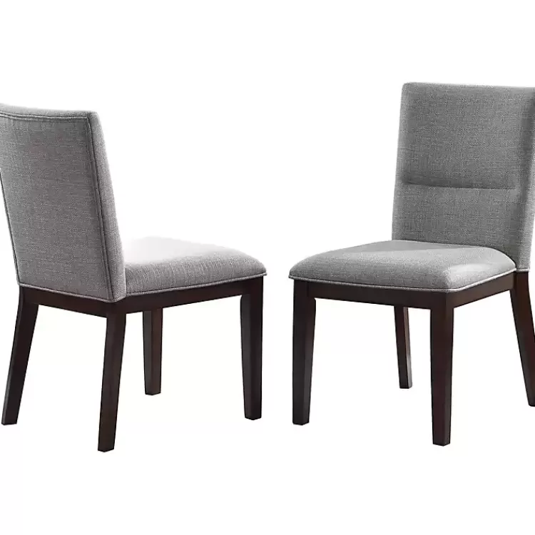 Greige and Walnut Dining Chairs, Set of 2>Kirklands Home Flash Sale