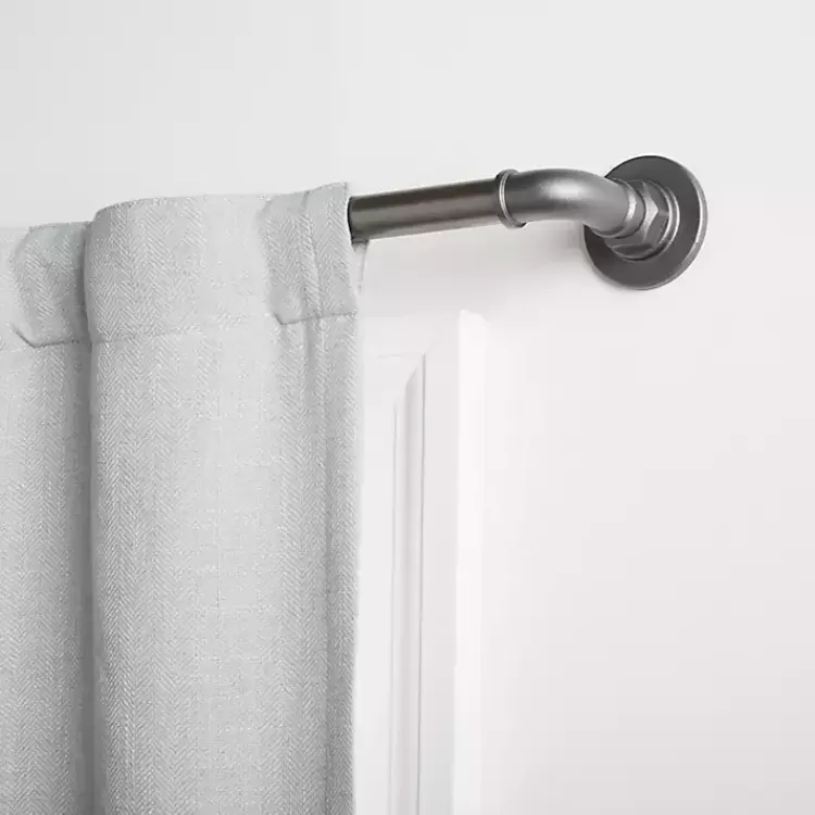 Gunmetal Hyde Wrap Around Curtain Rod, 120 in.>Kirklands Home Best