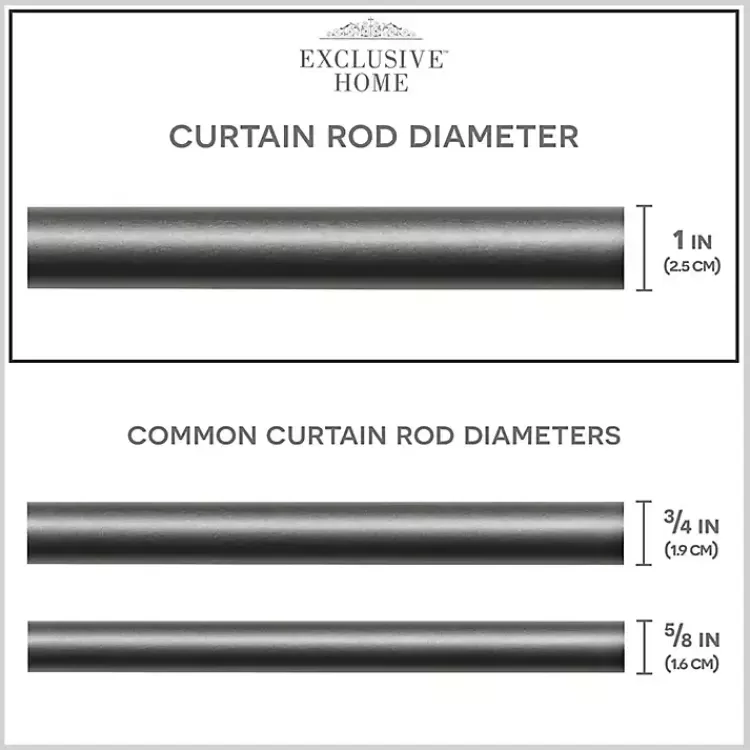 gunmetal_hyde_wrap_around_curtain_rod__in_3.webp Gunmetal Hyde Wrap Around Curtain Rod, 120 in.>Kirklands Home Best