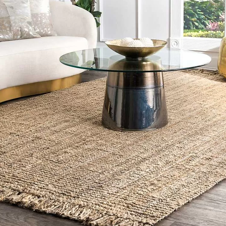 Hand Woven Chunky Loop Jute Caspar Runner>Kirklands Home Outlet