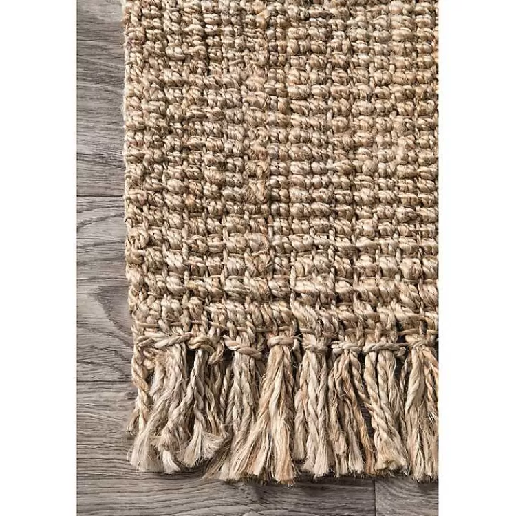 hand_woven_chunky_loop_jute_caspar_runner_5.webp Hand Woven Chunky Loop Jute Caspar Runner>Kirklands Home Outlet