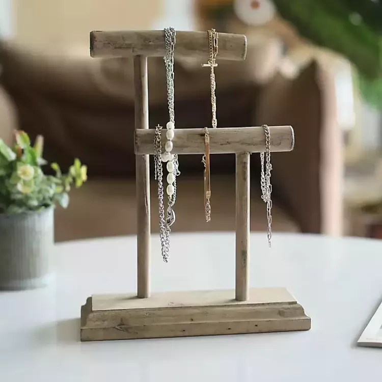 Handmade Driftwood Medium Jewelry Stand>Kirklands Home Fashion