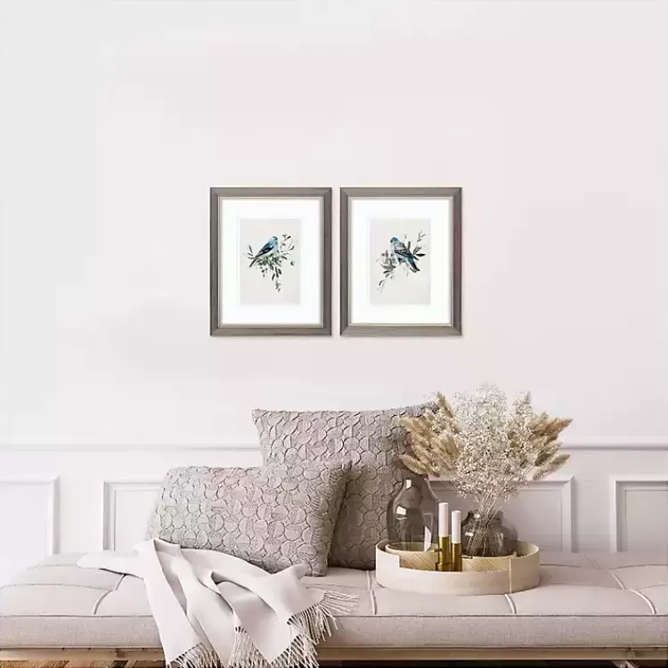 Happy Bluebirds Framed Art Prints, Set of 2>Kirklands Home Best