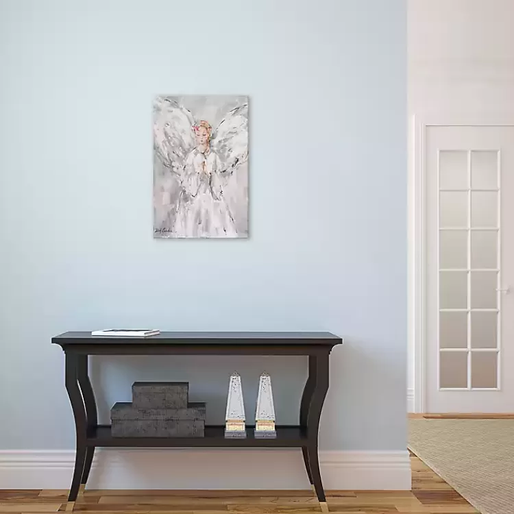 Heavenly Angel Canvas Art Print>Kirklands Home Clearance