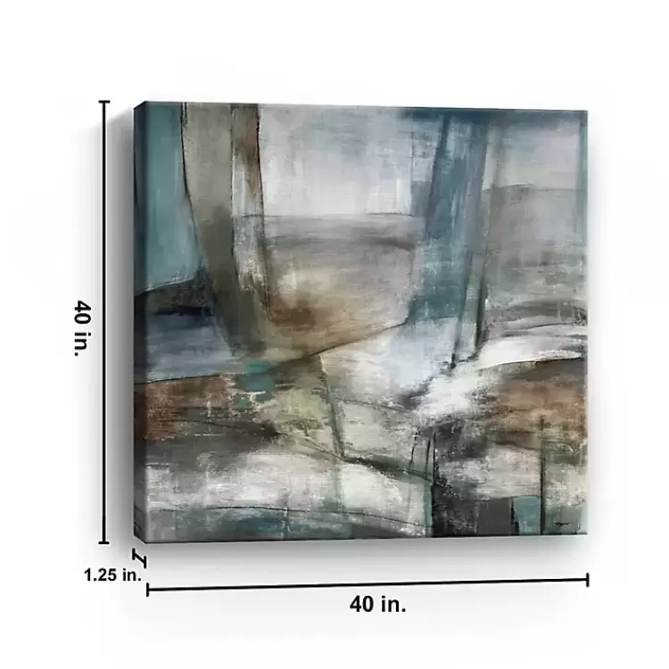 High Tide Abstract Giclee Canvas Art Print>Kirklands Home Cheap