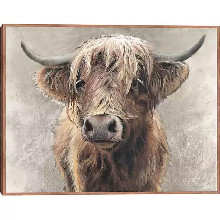 Highland Portrait Framed Canvas Art Print>Kirklands Home Cheap