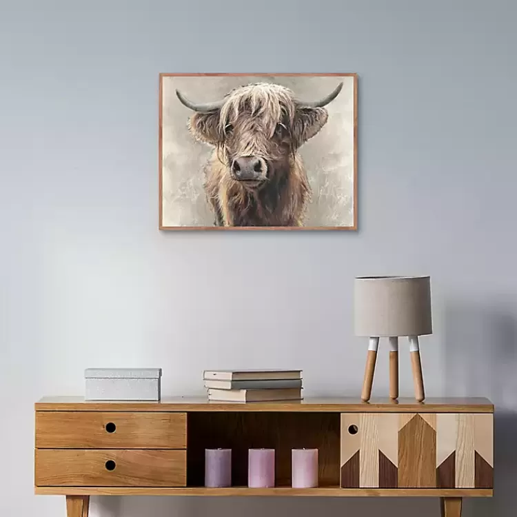 Highland Portrait Framed Canvas Art Print>Kirklands Home Cheap