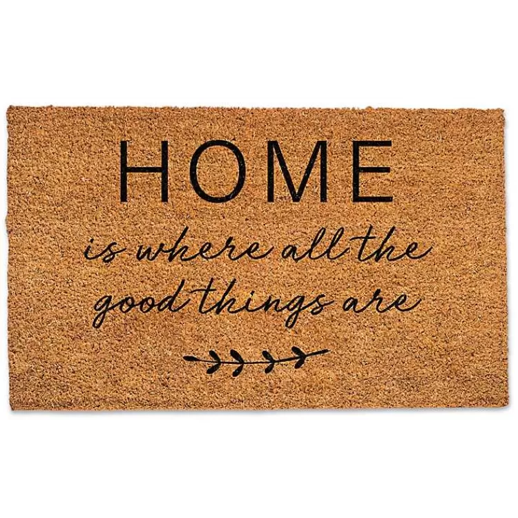Home is Where Good Things Are Doormat>Kirklands Home Clearance