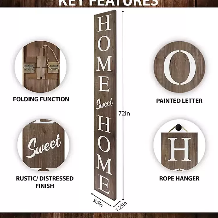 Home Sweet Home Porch Board>Kirklands Home New