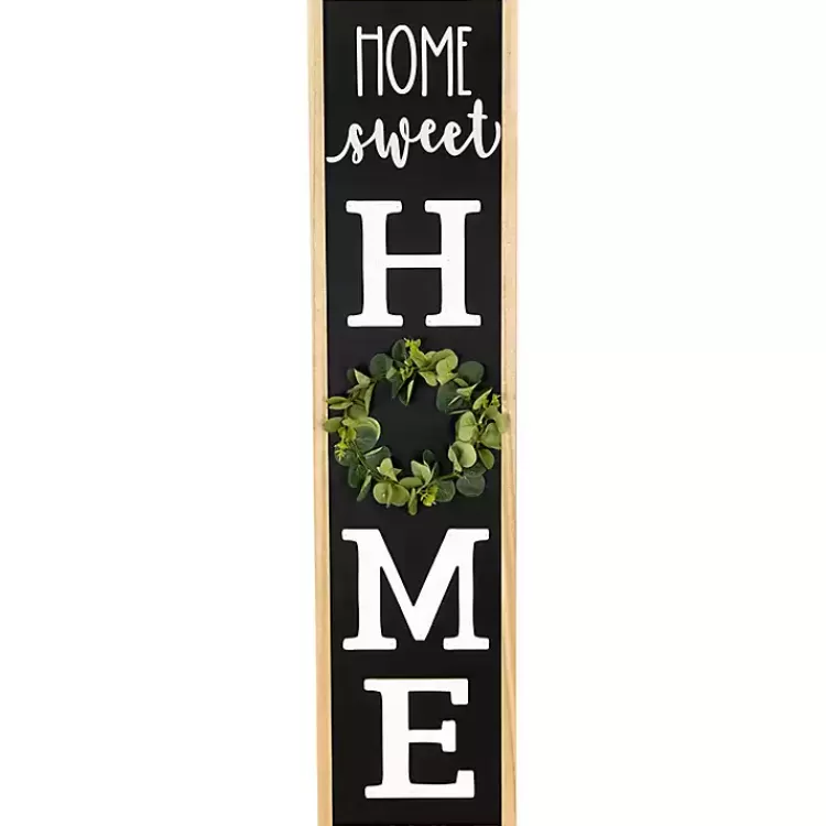 Home Sweet Home Wreath Porch Board>Kirklands Home Sale
