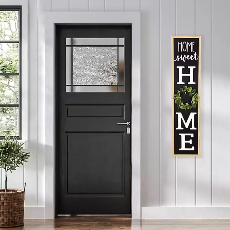 Home Sweet Home Wreath Porch Board>Kirklands Home Sale