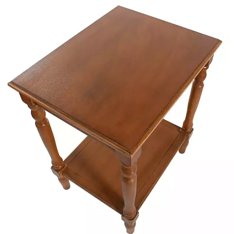 honey_brown_wood_sybil_accent_table_4.webp Honey Wood Sybil Accent Table>Kirklands Home Fashion
