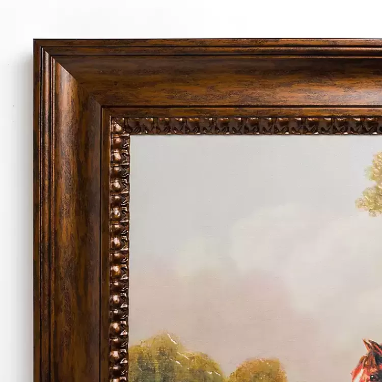 Horse and Dog Vintage Framed Art Print>Kirklands Home Store