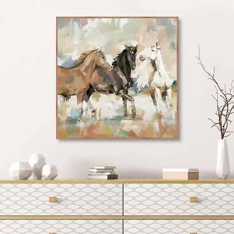 Horse Country Framed Canvas Art Print>Kirklands Home Online