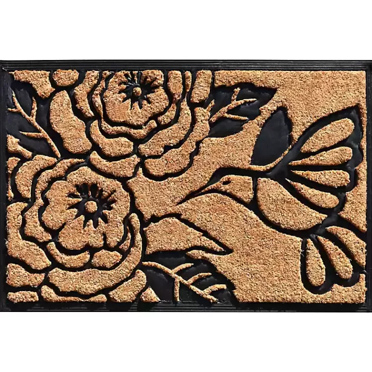 Hummingbird Haven Doormat>Kirklands Home Outlet