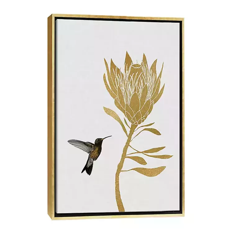 Hummingbird Soaring Canvas Framed Art>Kirklands Home Sale