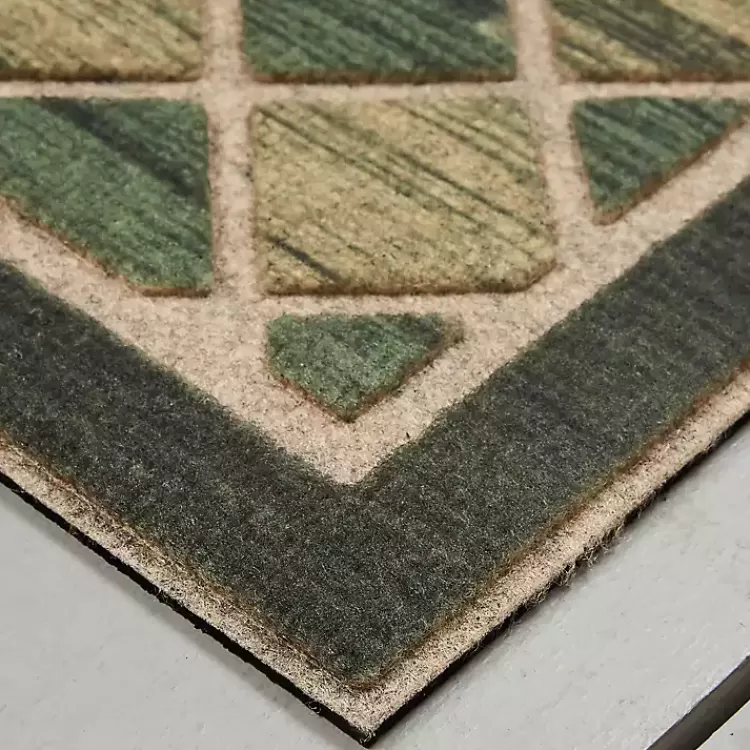 Hunter Woodgrain Ornamental Entry Doormat>Kirklands Home Cheap