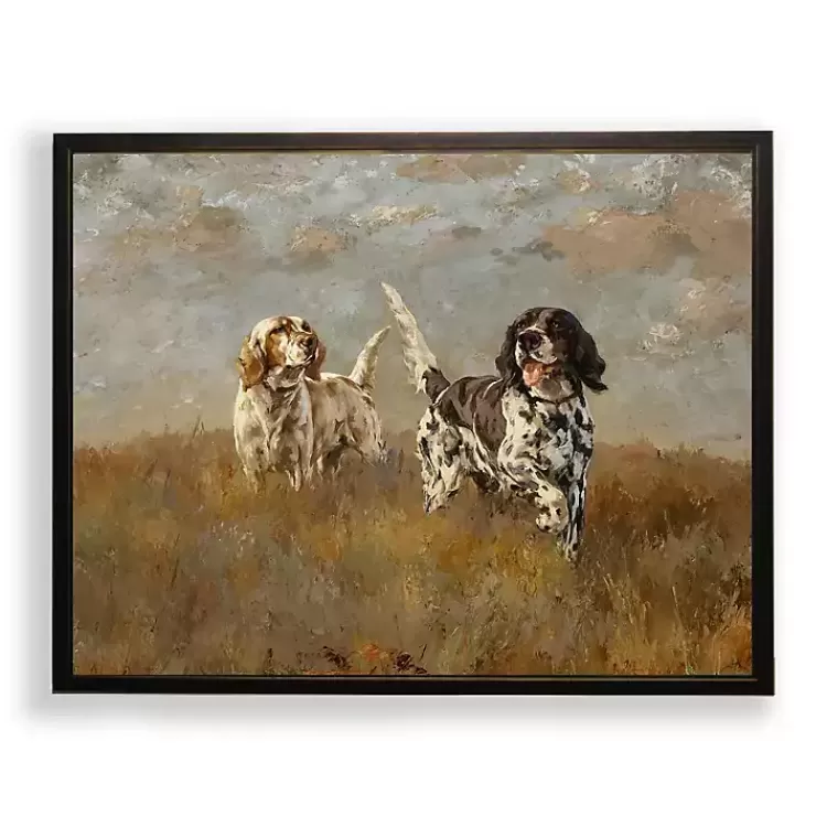 Hunting Dogs Framed Art Print>Kirklands Home Cheap