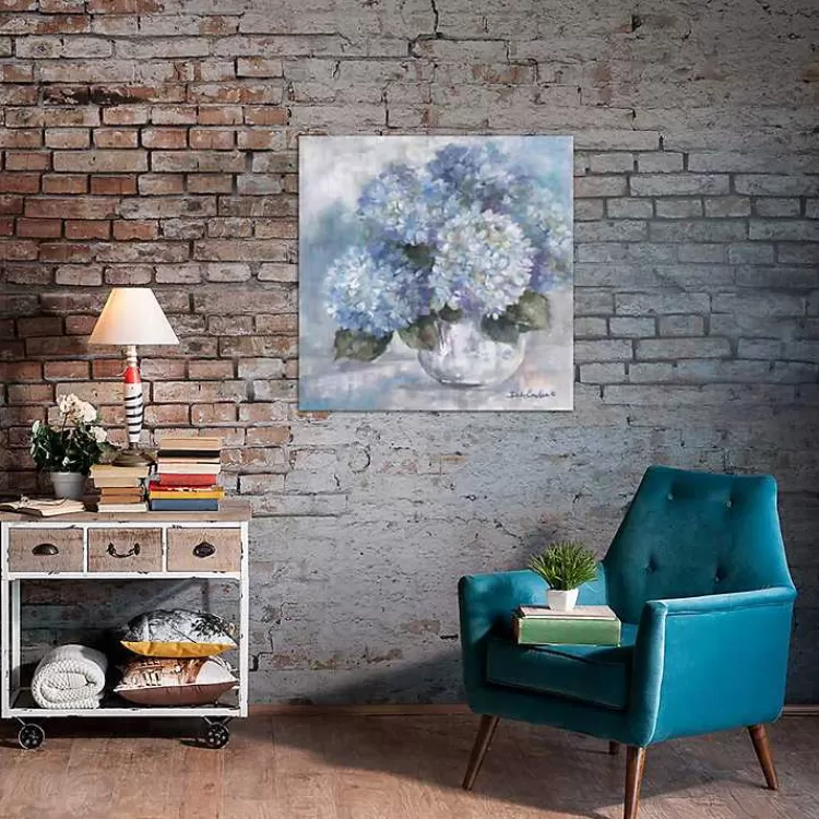Hydrangea s Giclee Canvas Art Print, 18x18>Kirklands Home Shop
