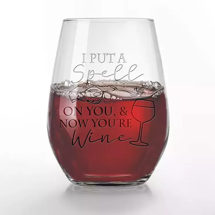 I Put a Spell On You Halloween Glasses, Set of 2>Kirklands Home Sale