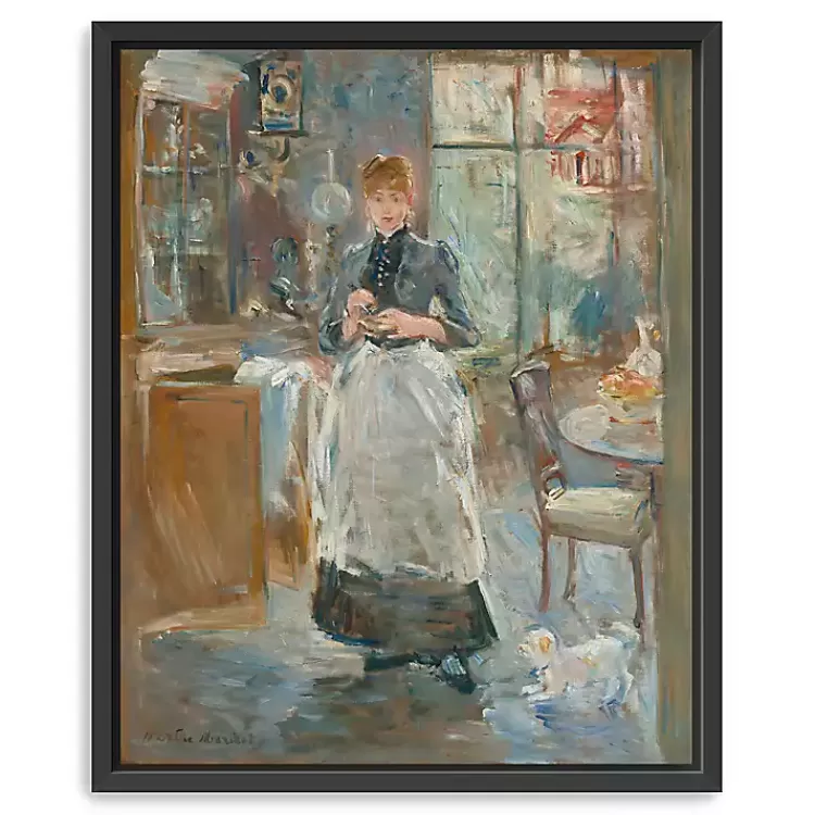 In the Dining Room 1875 Framed Canvas Art Print>Kirklands Home Shop