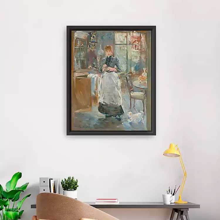 In the Dining Room 1875 Framed Canvas Art Print>Kirklands Home Shop