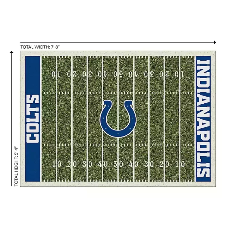 Indianapolis Colts Home Field Area Rug, 6x8>Kirklands Home Discount