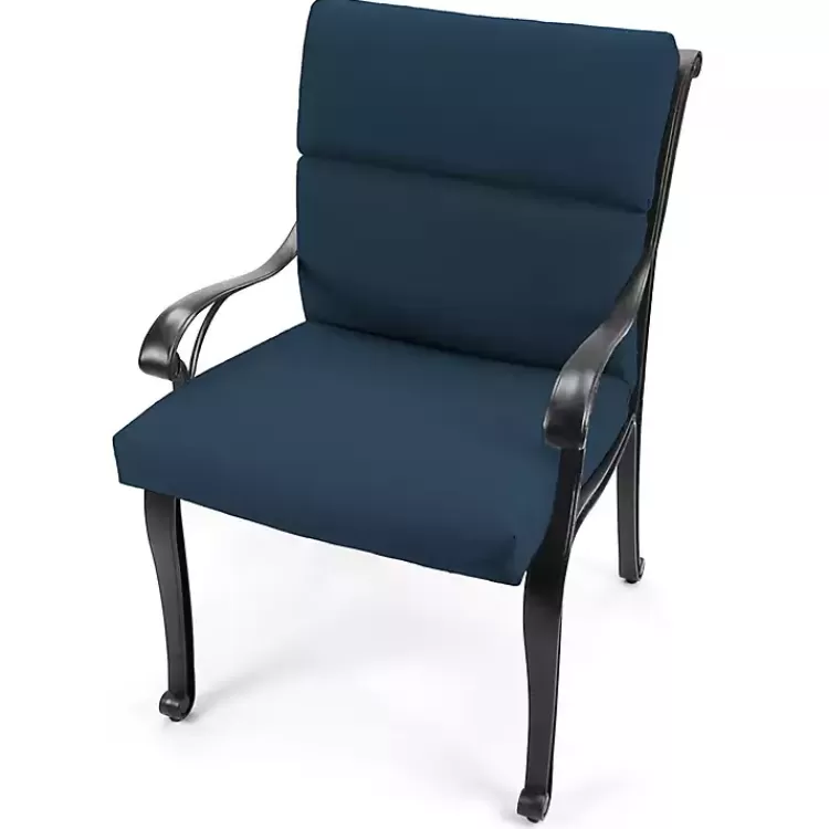 indigo_canvas_french_edge_outdoor_chair_cushion_4.webp Indigo Canvas French Edge Outdoor Chair Cushion>Kirklands Home Best