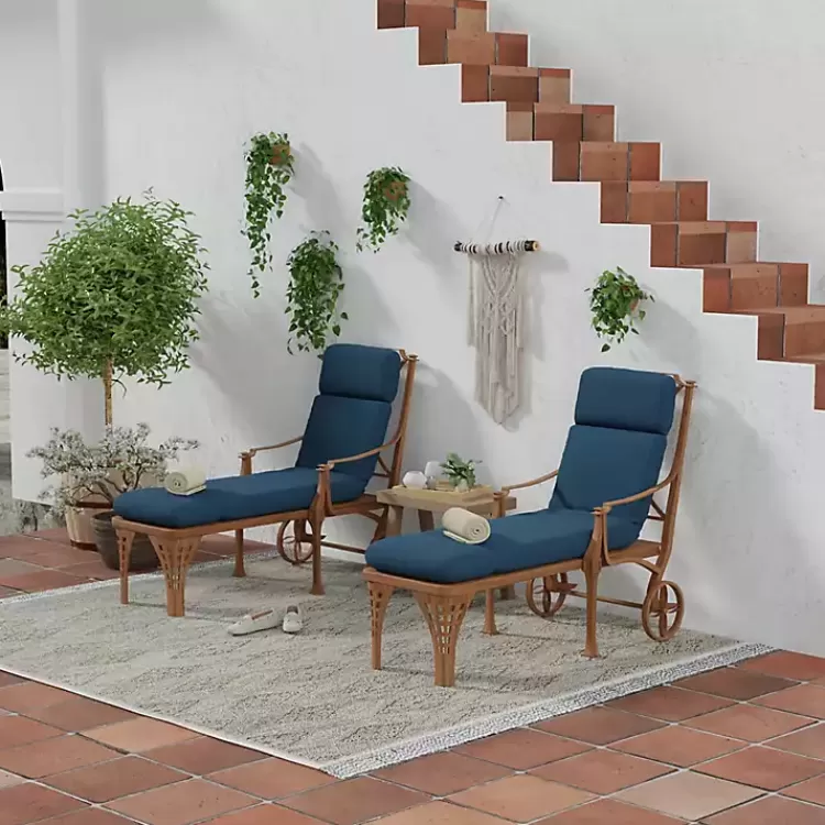 indigo_canvas_french_edge_outdoor_chaise_cushion_3.webp Indigo Canvas French Edge Outdoor Chaise Cushion>Kirklands Home Hot
