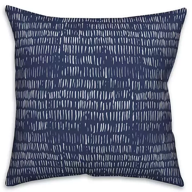 Indigo Thatch Outdoor Throw Pillow>Kirklands Home Discount