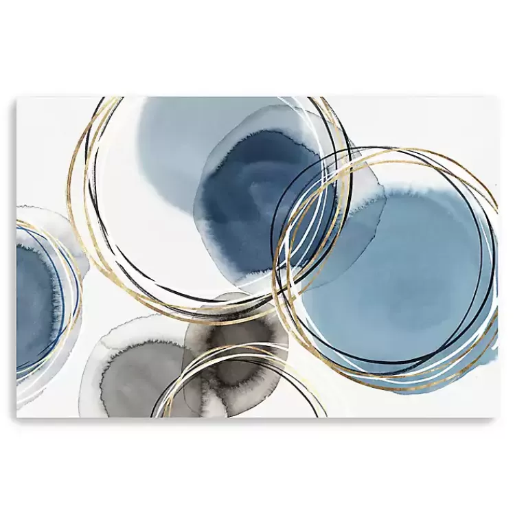 Infinity Indigo II Canvas Art Print>Kirklands Home Discount