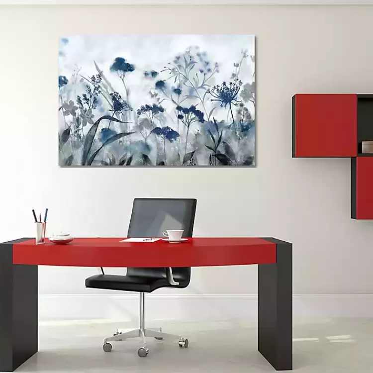 Inky Indigo Canvas Art Print>Kirklands Home Discount