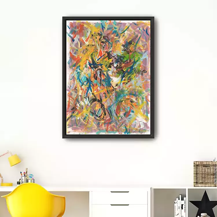 Inside Out No. 2 Framed Giclee Canvas Art Print>Kirklands Home Flash Sale