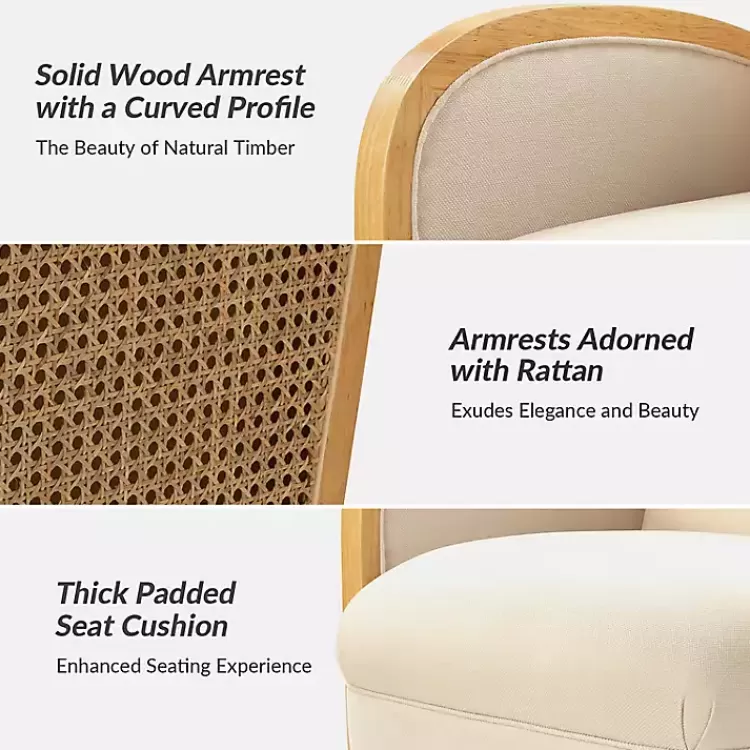 ivory__natural_rattan_swivel_accent_chair_3.webp & Natural Rattan Swivel Accent Chair>Kirklands Home Cheap