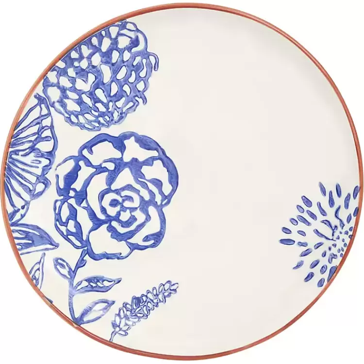 Ivory and Blue Floral 16-pc. Dinnerware Set>Kirklands Home Shop