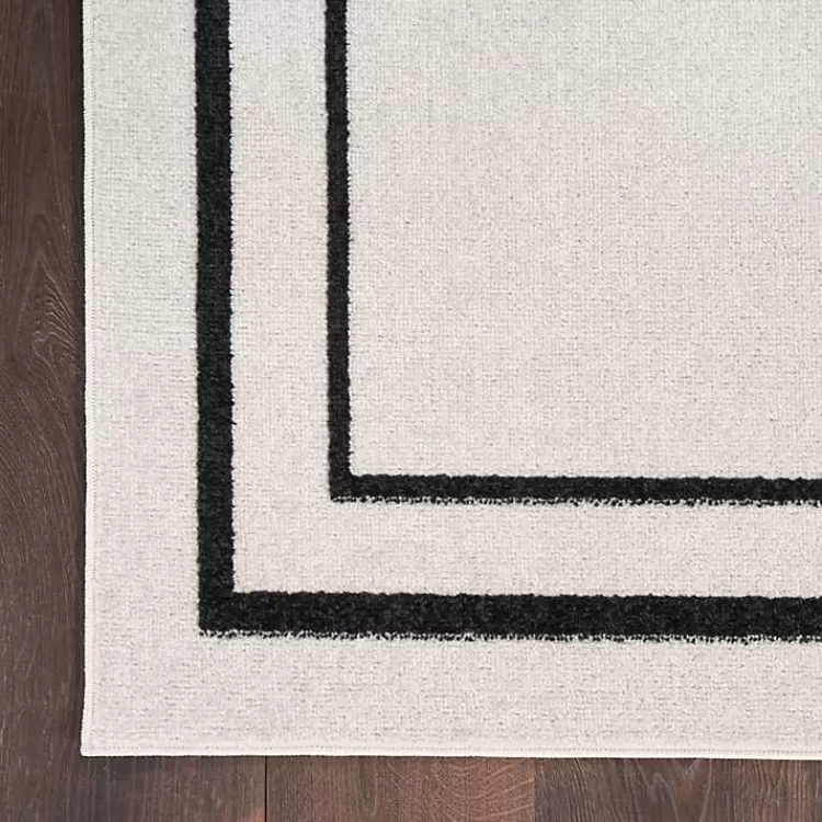 Bordered Indoor/Outdoor Area Rug, 8x10>Kirklands Home Best Sale