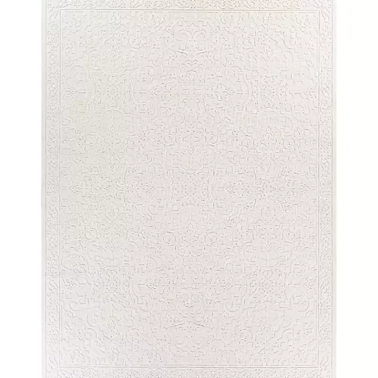 Ivory Botanical Bohemian Area Rug, 8x10>Kirklands Home Discount