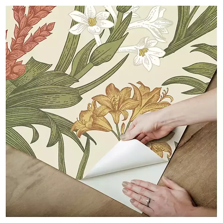 ivory_botanical_villa_peel__stick_wallpaper_3.webp Botanical Villa Peel & Stick Wallpaper>Kirklands Home Outlet