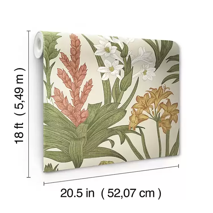 ivory_botanical_villa_peel__stick_wallpaper_5.webp Botanical Villa Peel & Stick Wallpaper>Kirklands Home Outlet