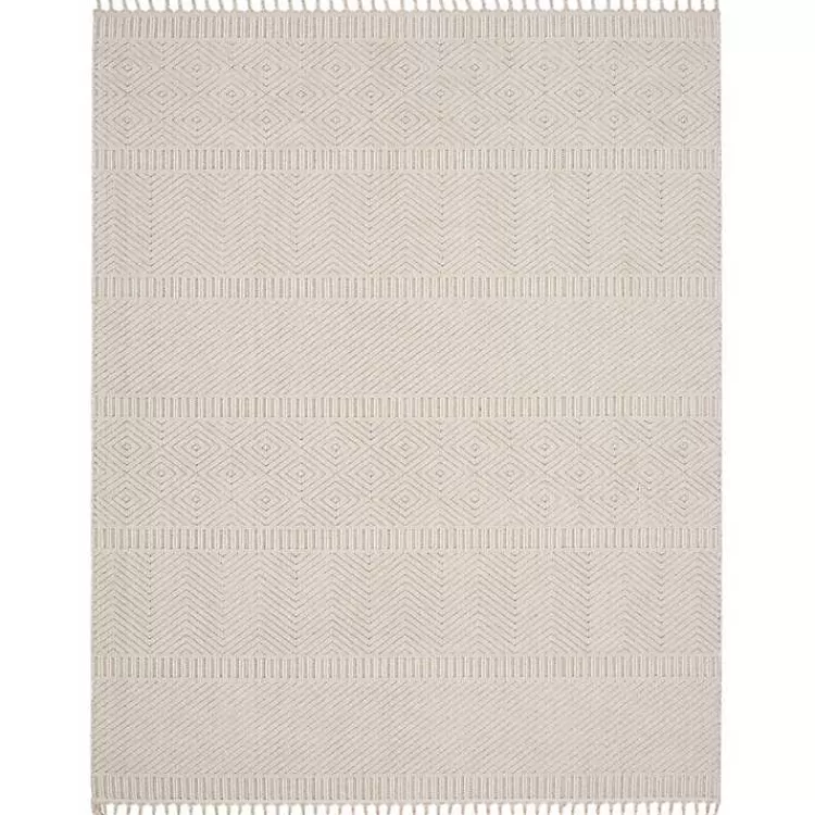 Chevron Diamond Tasseled Area Rug, 7x10>Kirklands Home Cheap