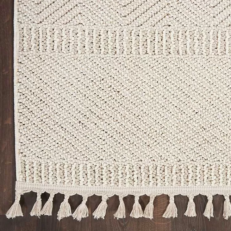 Chevron Diamond Tasseled Area Rug, 7x10>Kirklands Home Cheap