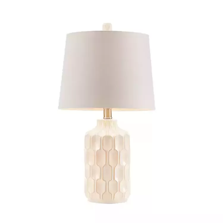 ivory_contour_ceramic_table_lamp_4.webp Ivory Contour Ceramic Table Lamp>Kirklands Home Discount