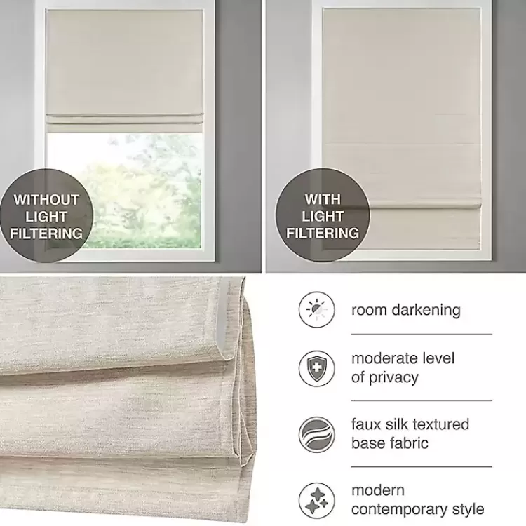 ivory_faux_silk_room_darkening_roman_shade__in_5-3.webp Faux Silk Room Darkening Roman Shade, 31 in.>Kirklands Home Best Sale