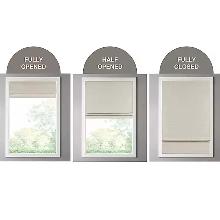 ivory_faux_silk_room_darkening_roman_shade__in_7-1.webp Faux Silk Room Darkening Roman Shade, 27 in.>Kirklands Home Clearance