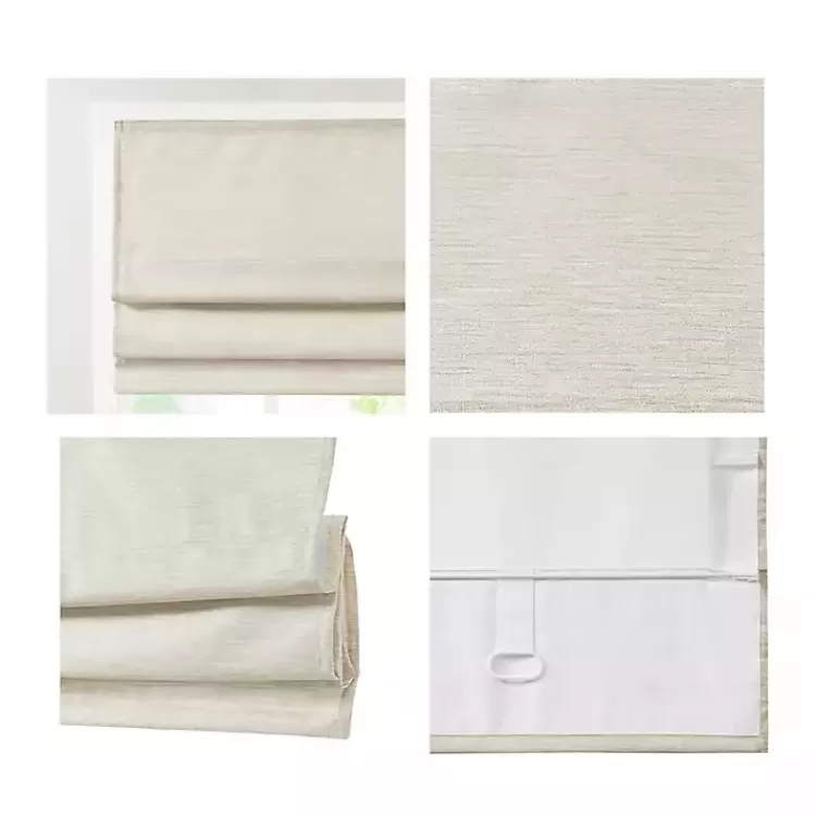 ivory_faux_silk_room_darkening_roman_shade__in_8-3.webp Faux Silk Room Darkening Roman Shade, 31 in.>Kirklands Home Best Sale