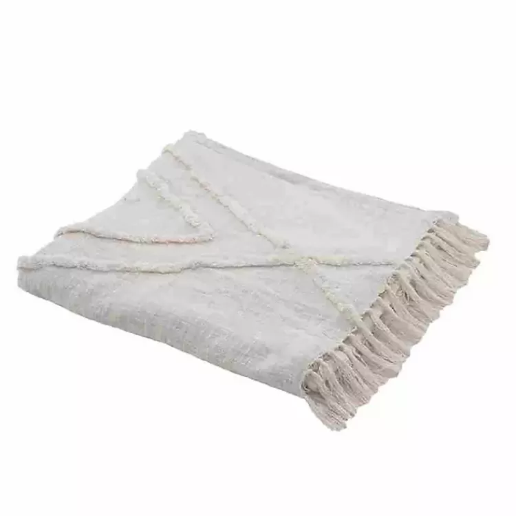 ivory_geometric_queen_coverlet_4.webp Geometric Queen Coverlet>Kirklands Home Cheap